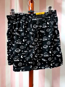 Zudio Printed Sleep Shorts