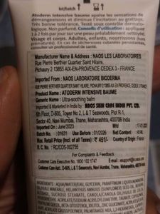 Bioderma Atoderm Intensive Balm