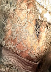 Floral Lace Brown 🤎 Top
