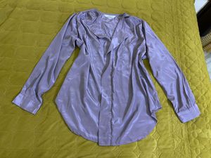 Satin Top/tunic Fits M-Xl