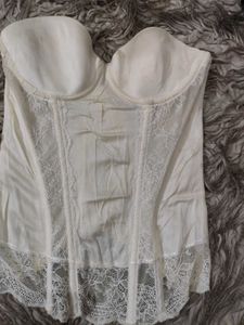 White Elegant Corset