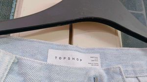 Blue Baggy Denim Jeans