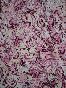 Pink Paisley Print Dress