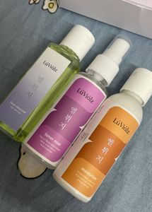 Korean LuVialz Cleanser, Toner And Moisturise
