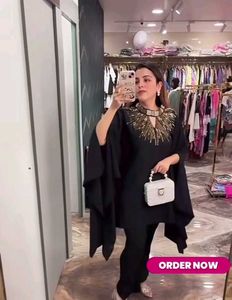 Black Kaftan Dress