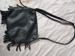 black sling bag