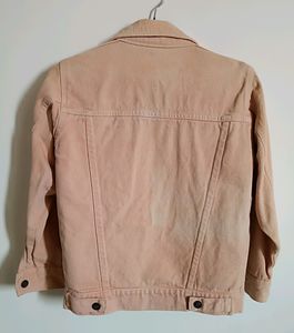 Pink Denim Jacket