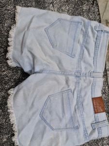 Denim Short Hotpants