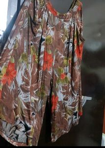 Multi Printed Plazo For 50 Waist
