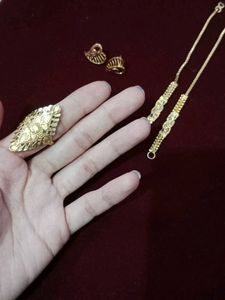 Jewellery Set 24 Caret Gold Offer Price 🎊