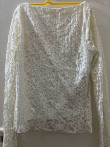Lace Long Sleeve Top