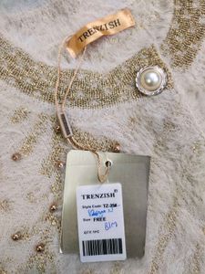 Beautiful Woolen Party Wear Sweater
