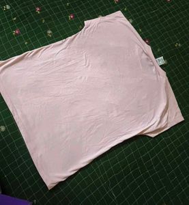 Pink Geometric Print Tee