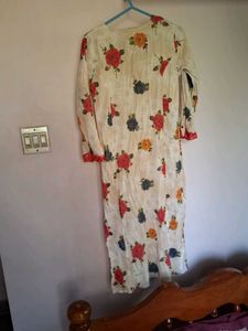 Floral Print Kurta