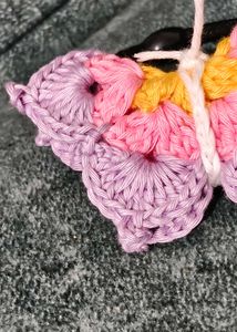Butterfly Crochet Hair Tie