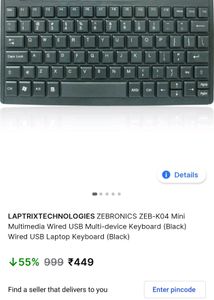 Zebronics Keyboard
