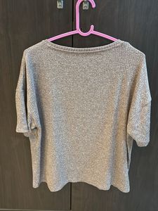 V-Neck Ribbed Tee