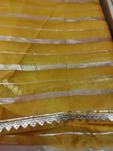 Haldi Wedding Saree