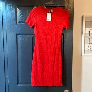 Red  Onepiece Dress H&amp;M