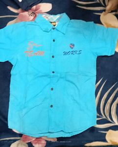 Blue Team Works Shirt