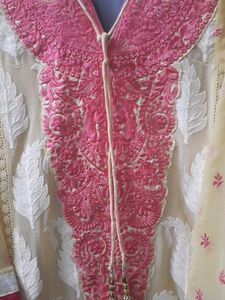 Beautiful Embroidery Suit Pant With Duptta