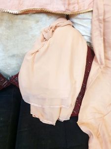 Light Pink Embellished Kurti