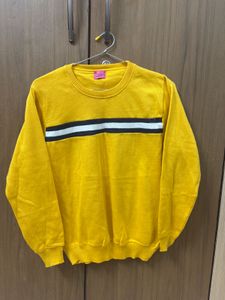 Yellow Striped Sweater