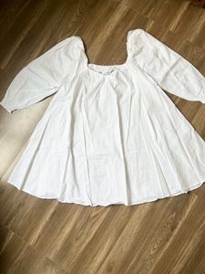 Zara White Dress