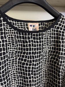 Sexy Crocodile Silk Dress With Belt