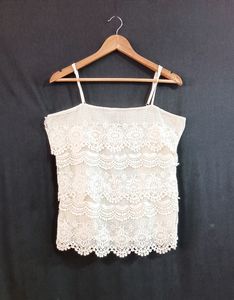 OffWhite Sleevless Top