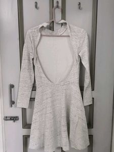 Grey Skater Dress