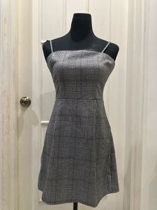 Korean Plaid Dress