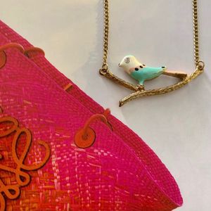 Bird on a Branch Necklace