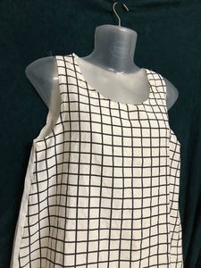 White &amp; Black Stylish Top