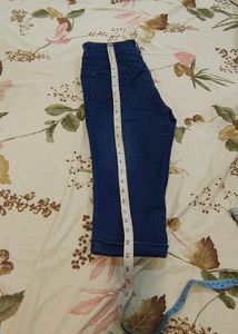Kraus Jeans Blue Denim Capri Pants