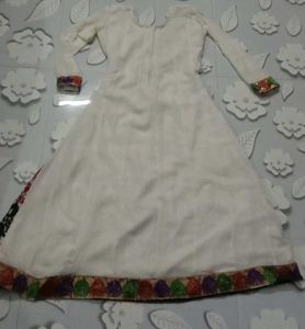 Ethnic Gown With Dupatta