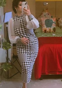Women Black Midi Dress