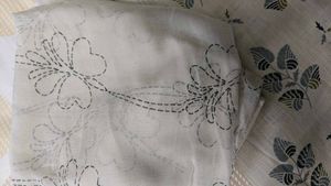 Unstitched Elegant Floral Print dress material