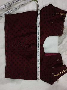 Beautiful Heavy Saree With Blouse 🤩