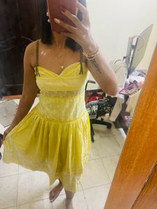 Summery Yellow Dress