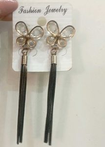 Butterfly Tassel Earrings