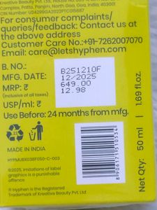 Hyphen Double Short Radiance Lift Serum