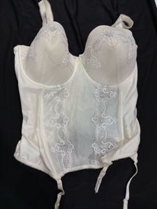 2XL White Corset