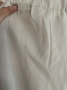 Cream Trousers (Waist 26-28)