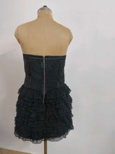 Black  Ruffle Dress