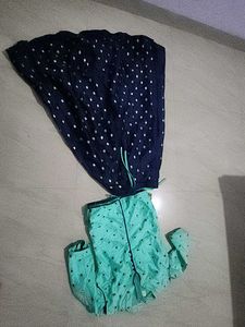 Teal Embroidered Blouse