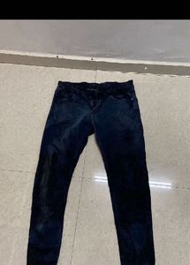 Dark Blue Denim Jeans