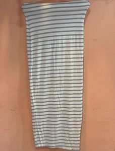 striped pattern skirt