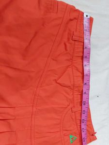 Orange Golf Skirt