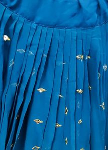Blue Heavy Lehnga
